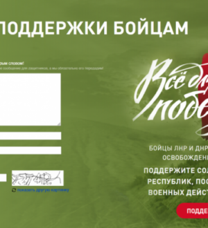 Ленинградцы поддерживают защитников Донбасса