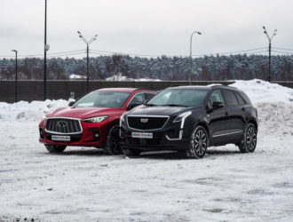 Премиум на посошок: Cadillac XT5 против Infiniti QX55