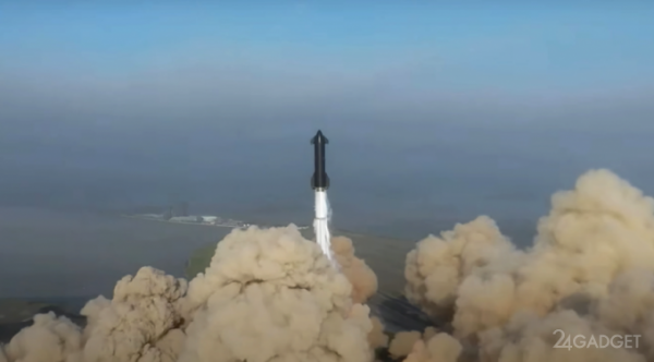 Ракета Starship не прошла первые испытания и была взорвана