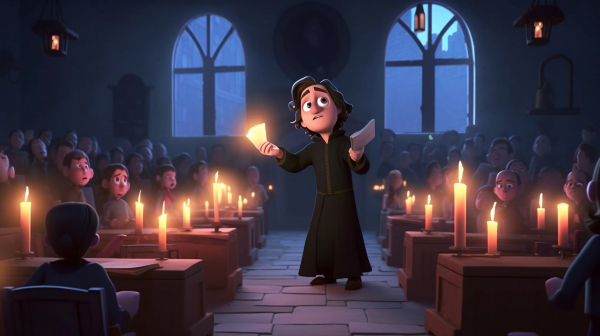 С помощью Midjourney представили «Гарри Поттера» в стиле Pixar. Получились волшебные картинки и милейший Волан-де-Морт
С помощью Midjourney представили «Гарри Поттера» в стиле Pixar. Получились волшебные картинки и милейший Волан-де-Морт