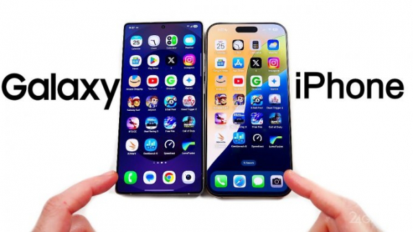 Samsung Galaxy S25 Ultra и iPhone 16 Pro Max сравнили по скорости работы (видео) Samsung Galaxy S25 Ultra и iPhone 16 Pro Max сравнили по скорости работы (видео)