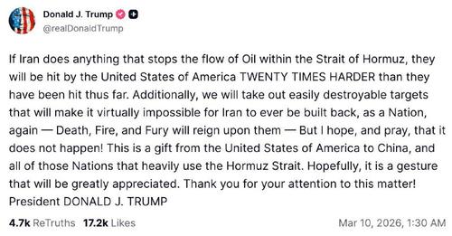 Ультиматум Трампа: «США нанесут сокрушительный удар по Ирану за остановку танкеров в Ормузском проливе» Ультиматум Трампа: «США нанесут сокрушительный удар по Ирану за остановку танкеров в Ормузском проливе»