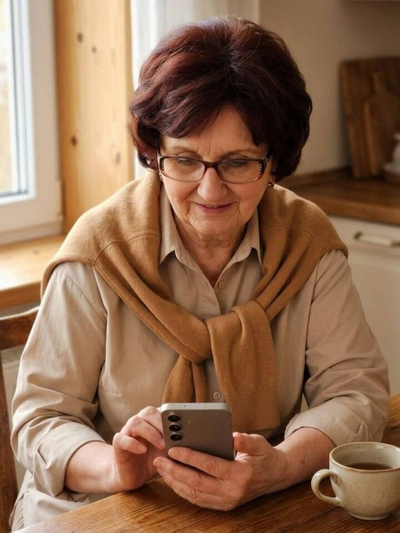 «Освоила нейросеть»: мама создателя группы REFLEX стала блогершей в 85 лет