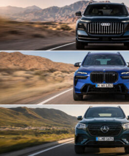 Новый Audi Q9 против Mercedes-Benz GLS и BMW X7. Сравнение, мнения и цены