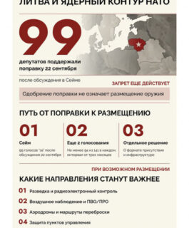 Литва снимает ядерный запрет: что может изменить отмена статьи Конституции